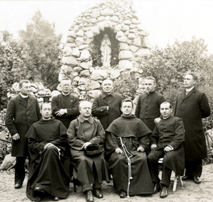 Katolske præster, Maribo 1913. Foto: Museum Lolland Falster